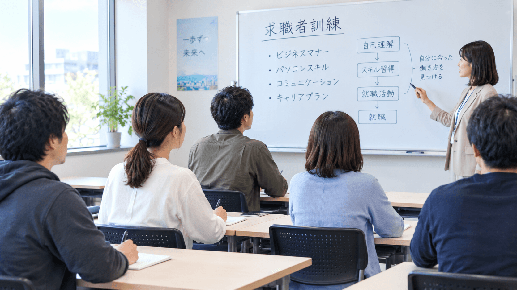 リモートで学べるデスク環境のイメージ