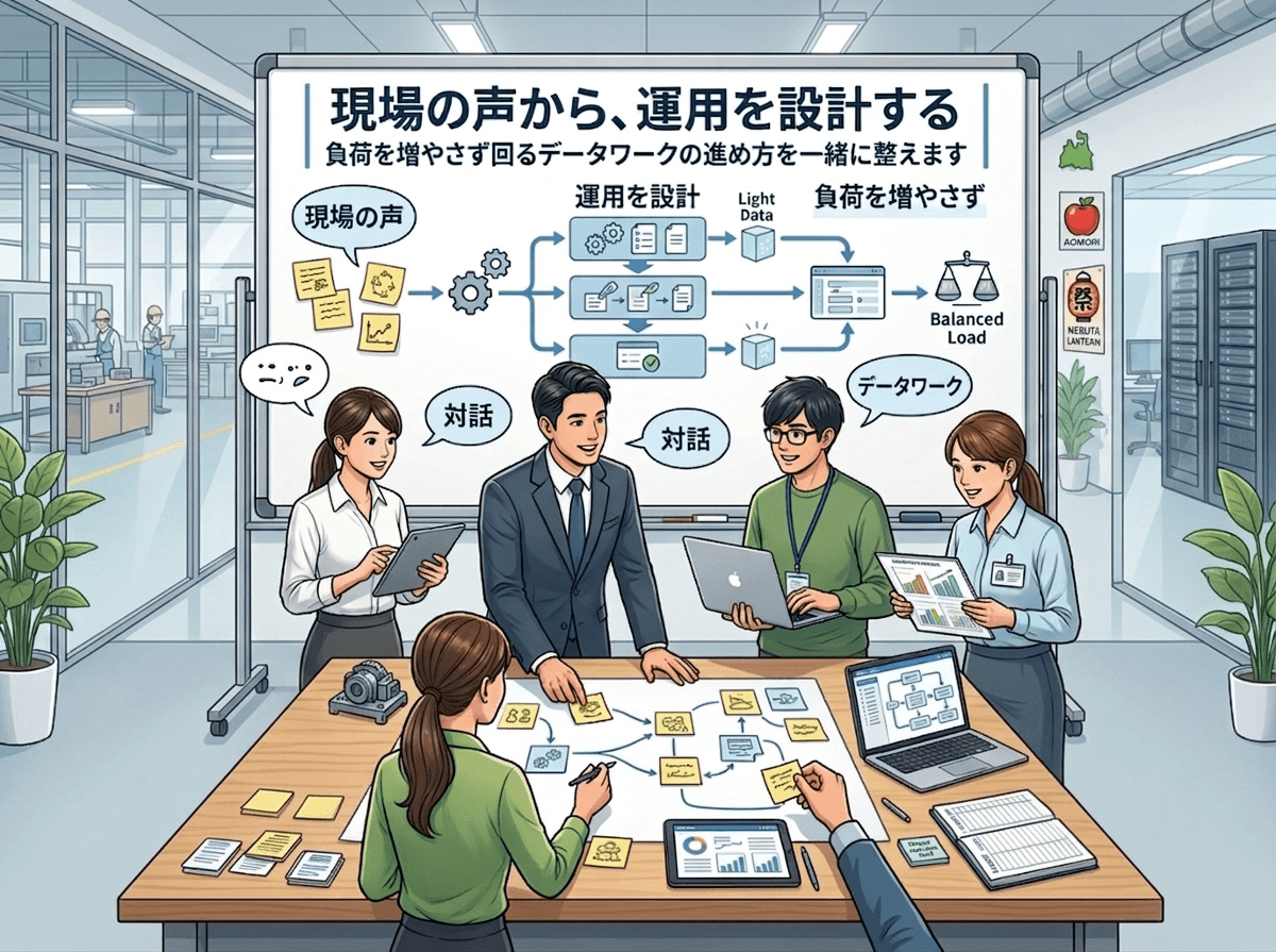 現場の声から整える