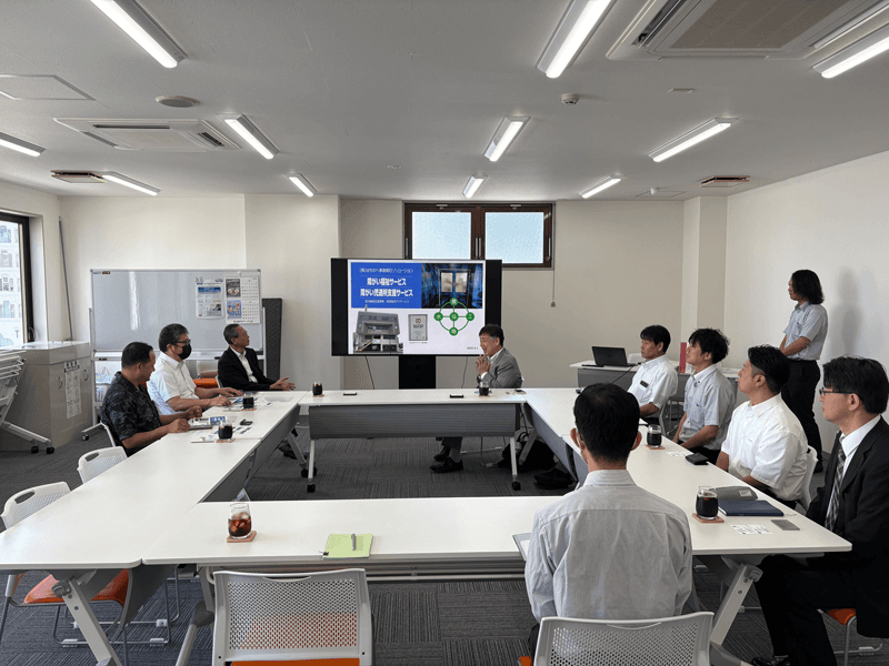 社会福祉法人「太陽の家」がデータワークサポートを訪問しました。